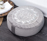 Florensi Meditation Cushion (16"x16"x5"), Large Velvet Meditation Pillow, Premium Yoga Pillow for Women and Men, Yoga Cushion, Meditation Pillows for Sitting on Floor, Buckwheat Meditation Cushions