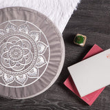 Florensi Meditation Cushion (16"x16"x5"), Large Velvet Meditation Pillow, Premium Yoga Pillow for Women and Men, Yoga Cushion, Meditation Pillows for Sitting on Floor, Buckwheat Meditation Cushions